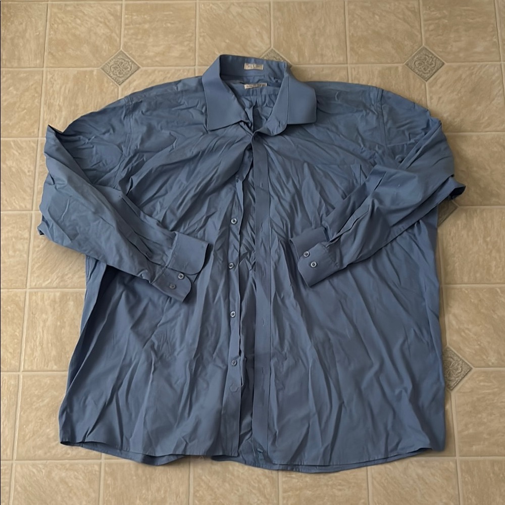 Assante Blue Dress Shirt
